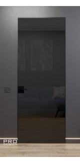 Скрытая дверь Pro Design с зеркалом Графит