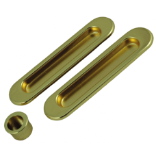 Ручки для раздвижных дверей RENZ SDH 401 SB матовое золото