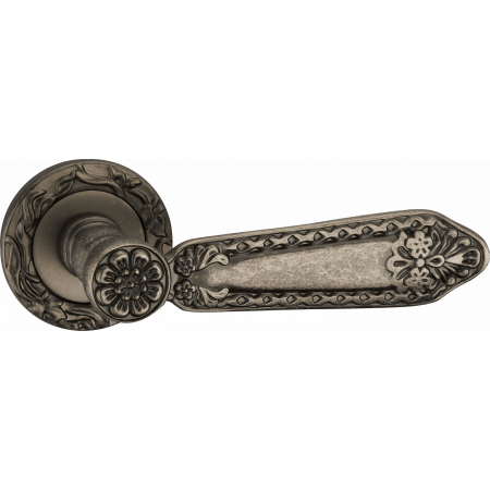 Дверная ручка RENZ Габриэлла DH 92-20 SL серебро античное