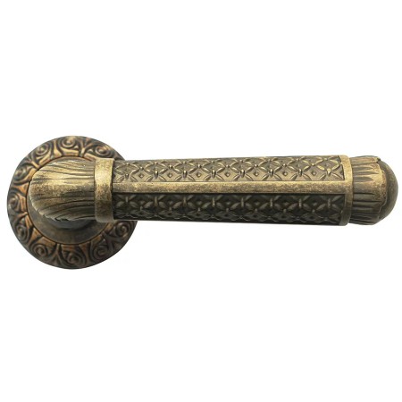 Дверная ручка Bussare CASTELO A-74-20 ANT.BRASS (античная латунь)