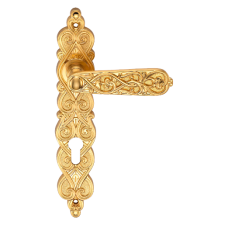 Дверная ручка Genesis ARABESCO S.GOLD матовое золото
