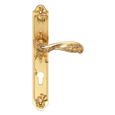 Дверная ручка Genesis FLOR S.GOLD матовое золото