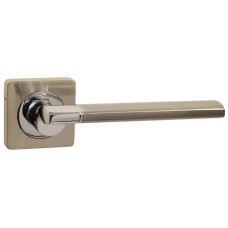 Дверная ручка Vantage V06 на квадратной розетке SN матовый никел