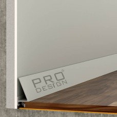 Плинтус алюминиевый щелевой Pro Design Corner 570 анодированный